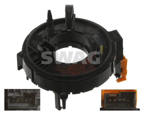 Molla spiroelicoidale, Airbag - 30 93 4702 SWAG
